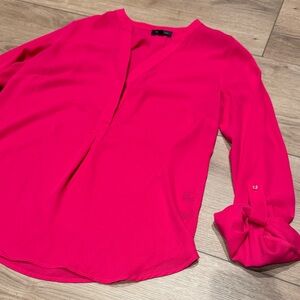The Limited Bright Pink Blouse